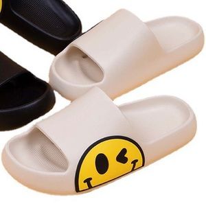 Wink Smile Slides Sandals